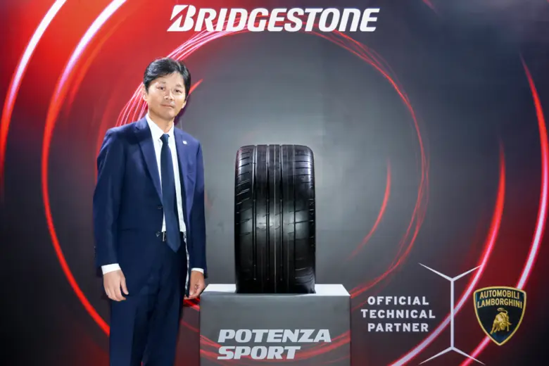 Bridgestone ร่วมกับ Lamborghini ในฐานะพันธมิตรร่วมพัฒนาด้านเทคนิคสำหรับยางสปอร์ตสมรรถนะสูง