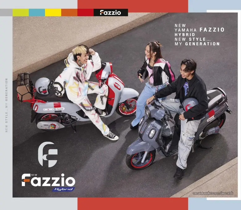 NEW YAMAHA FAZZIO HYBRID วัย FAZZ…ฟาดทุกสไตล์ NEW STYLE…MY GENERATION! เจนใหม่..สไตล์เนี๊ยะ