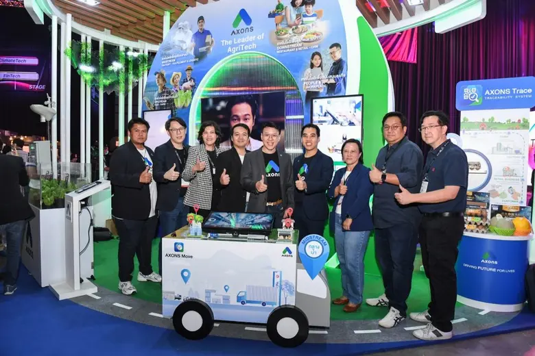 AXONS พร้อมนำเทคโนโลยีและนวัตกรรมทางการเกษตรครบวงจร ขับเคลื่อนเกษตรและอาหารโลกอย่างยั่งยืน