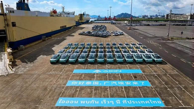 ไอออน ส่งรถยนต์ไฟฟ้าจีน "ไอออน วาย พลัส" ล็อตแรก บุกตลาด EV ไทย