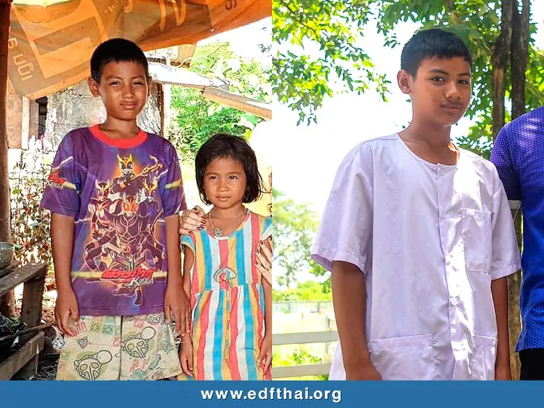 เยาวชนยากไร้ปลื้มได้ทุนการศึกษามูลนิธิ EDF