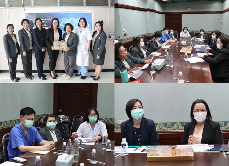 ตัวแทนผู้บริหาร รพ.ลานนา คุณ จันทนา จารุเ...