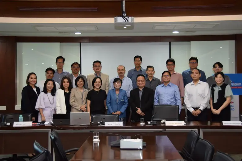 Thammasat University, led by Dean of Tham...