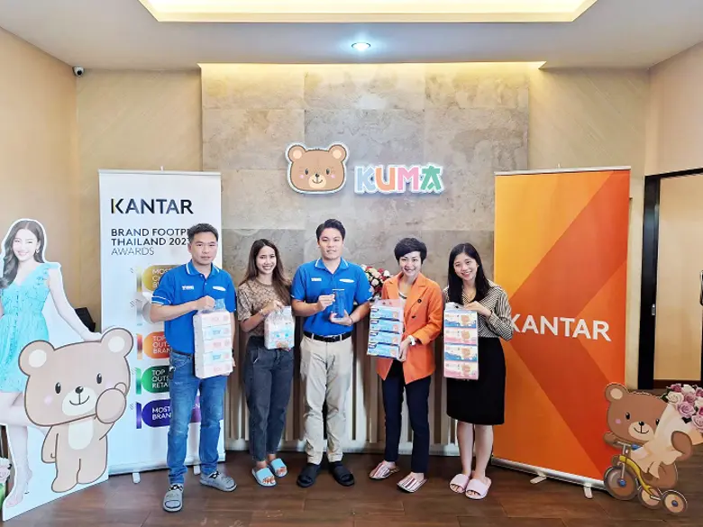 เป็นปลื้ม "คุมะ" คว้ารางวัลแบรนด์ที่ปรับตัวต่อตลาดไ...