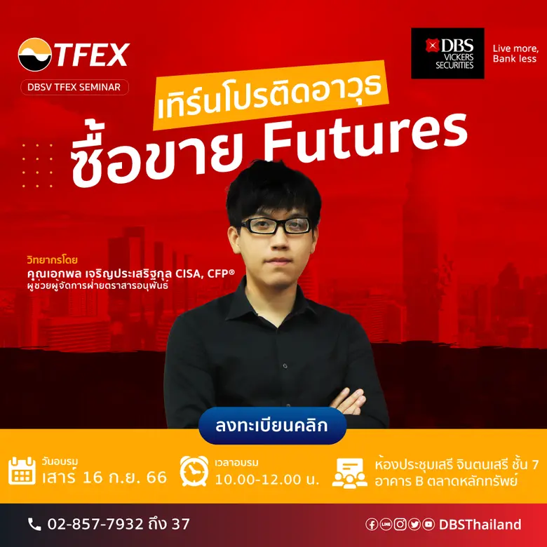 หัวข้อ "เทิร์นโปรติดอาวุธ ซื้อขาย Futures...