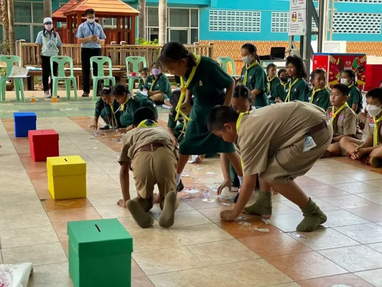 นิตตั้น "ปันความรู้...สู่ชุมชน" ชวนน้องคิดสร้างสรรค์ด้วย "ระบบ 5ส และ ระบบการจัดการด้านพลังงานและสิ่งแวดล้อม"