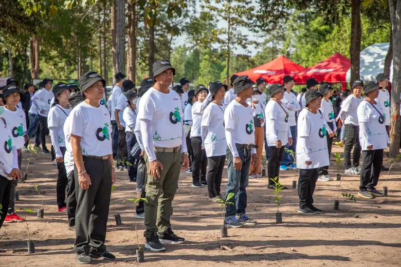 ยามาฮ่า เดินหน้าปลูกป่าลดก๊าซเรือนกระจกภาคสมัครใจ ใน "กิจกรรมยามาฮ่าปลูกป่ามุ่งสู่สังคมคาร์บอนต่ำ"