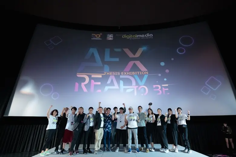 ดิจิทัลมีเดีย SPU เหมาโรงภาพยนตร์เมเจอร์ รัชโยธิน จัดงาน AFX Thesis Exhibition Ready to Be!