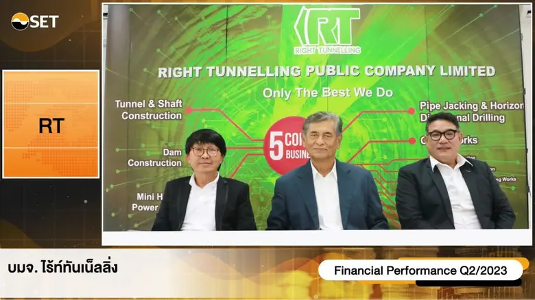 นายชวลิต ถนอมถิ่น (กลาง) ประธานเจ้าหน้าที...