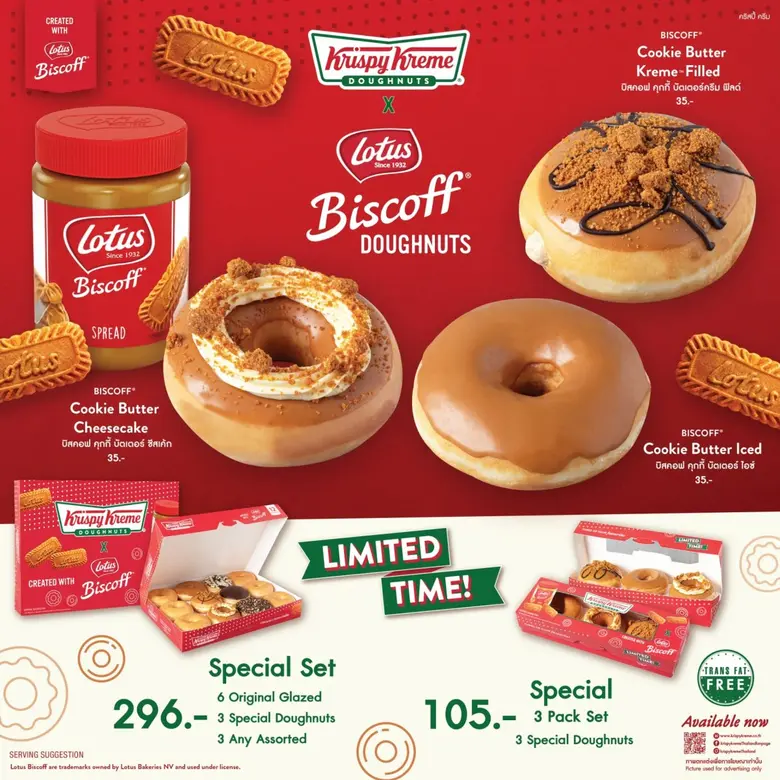 คริสปี้ ครีม (Krispy Kreme) โดนัทสูตรลิขส...