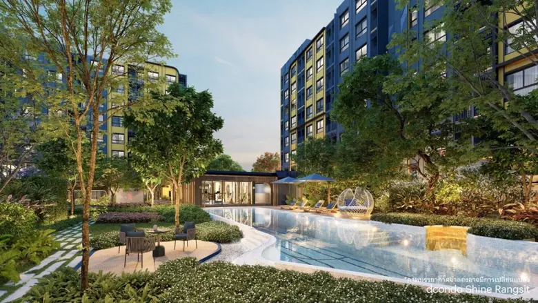 เปิดขายชั้นที่ดีที่สุด ราคาดี ราคาเดียว 3 ต.ค. นี้! แสนสิริมาเหนือเมฆ "dcondo Shine Rangsit" เปิดจอง Online Booking ชั้น 3 ชั้นเดียวเท่านั้น กับคอนโดใหม่ ใกล้ ม.ธรรมศาสตร์ รังสิต