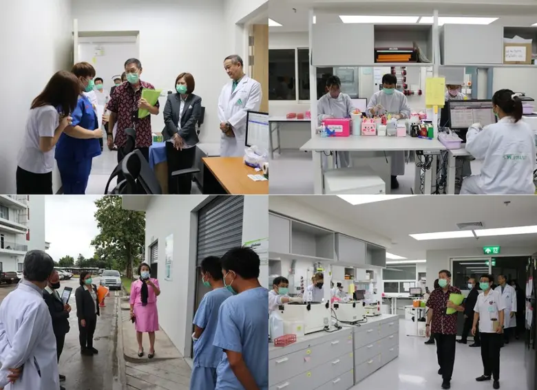 โรงพยาบาลลานนา 3 รับการตรวจประเมินการให้บริการทางการแพทย์ โครงการประกันสังคม ประจำปี 2566