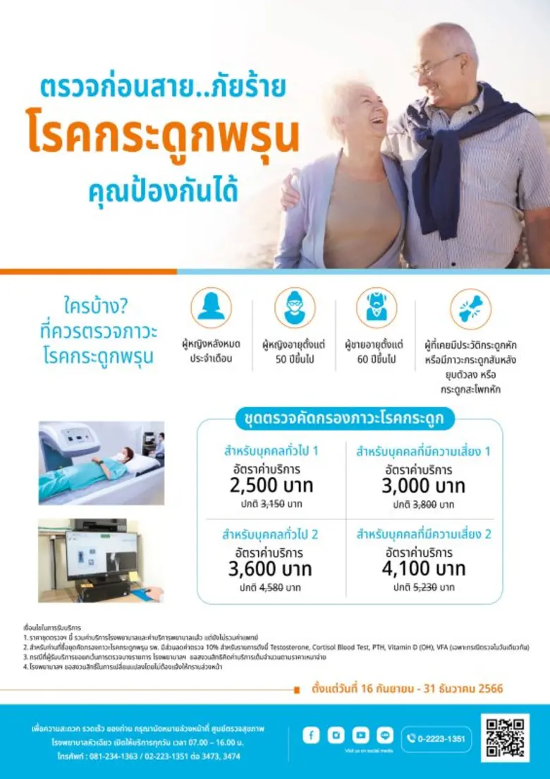 ปัจจุบันโรคกระดูกพรุน กลายเป็นปัญหาสุขภาพ...