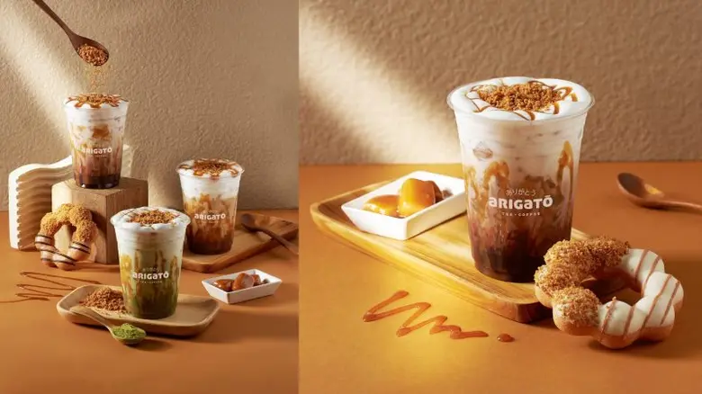 อาริกาโตะ ท้าลองเมนูใหม่! เอาใจคนคลั่งรักคาราเมลกับ "Caramel Crumble" หอมเข้มเต็มรสคาราเมล กับครัมเบิลกรุบกรอบ!!