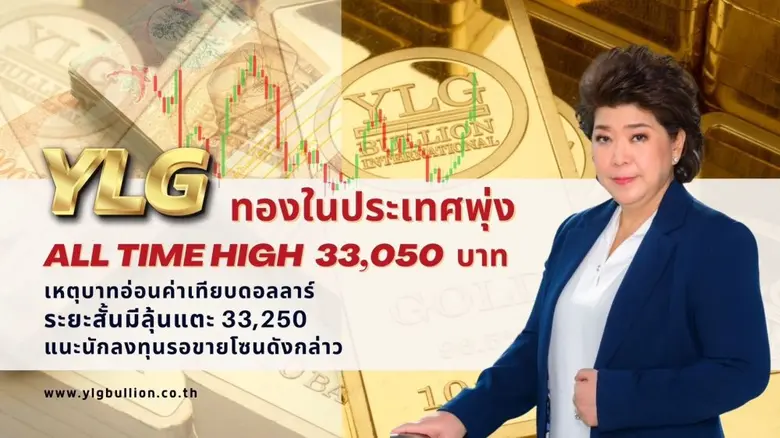 วายแอลจี เผยสาเหตุทองคำในประเทศทำ All Time High ที่...