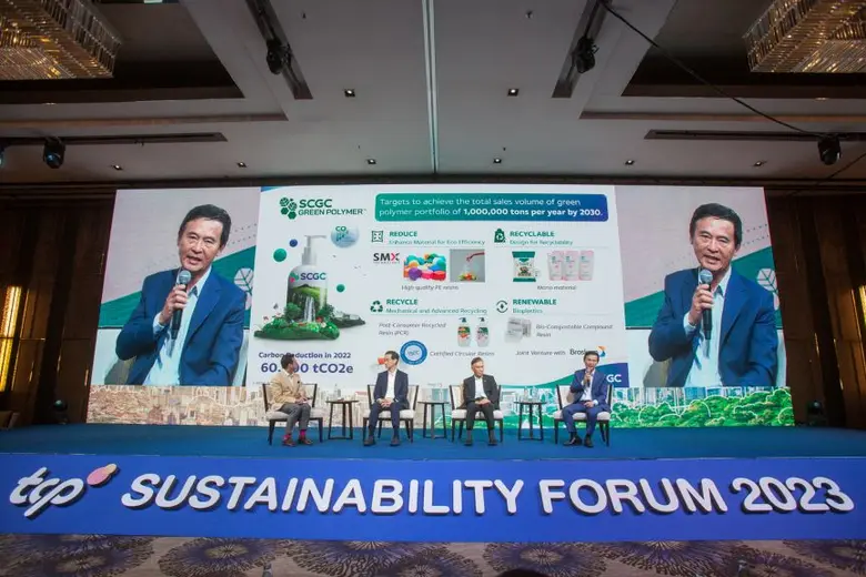 SCGC Joins Efforts to Drive Thailand Towards Net-Zero Emissions, Encouraging Business Transition with Circular Economy at TCP Sustainability Forum 2023