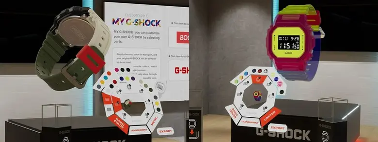 คาสิโอจ่อเปิดตัว G-SHOCK STORE เสมือนจริงในเมตาเวิร์ส