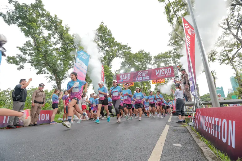 "เอ็นไอเอ - กทม." เปิดสนามวิ่งนวัตกรรมครั้งแรกของไทย เสริมระบบนิเวศนวัตกรรมกรุงเทพฯ สู่ฮับสุขภาพสร้างสรรค์ พร้อมดึง 30 "เฮลธ์ - สปอร์ตแบรนด์ไทย" อวดโฉมคนรักสุขภาพ