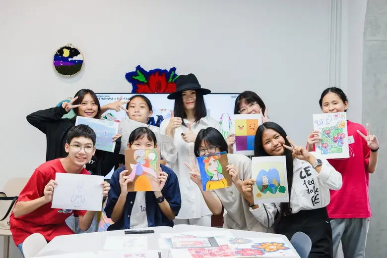 ศูนย์เรียนรู้ไฟ-ฟ้า โดย ทีทีบี จัดเวิร์กชอปพัฒนาศักยภาพ Art Skills ชวนนักออกแบบชื่อดัง "บุณยนุช วิทยสัมฤทธิ์" เจ้าของแบรนด์ 31 Thanwa