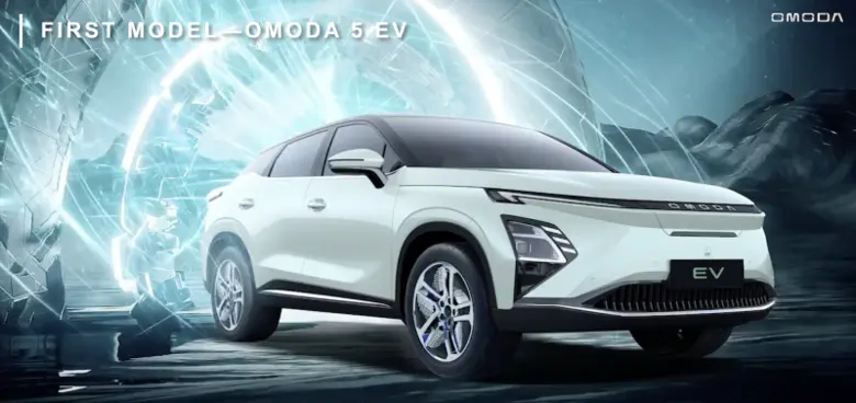 OMODA 5 EV จะเปิดตัวอย่างเป็นทางการในไตรม...