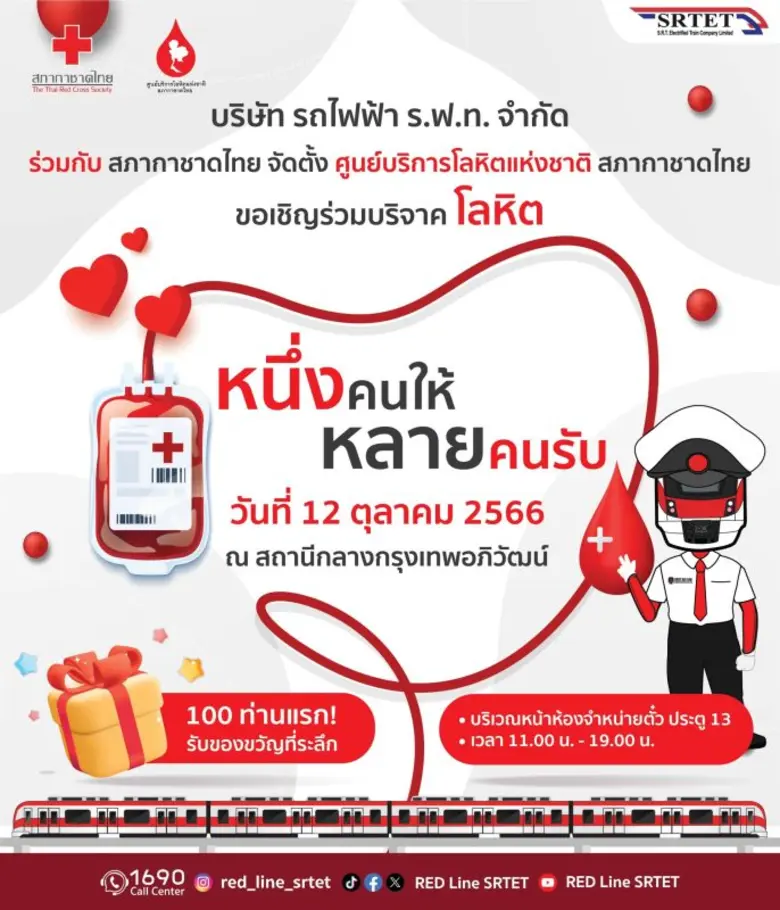 บริษัท รถไฟฟ้า ร.ฟ.ท. จำกัด ร่วมกับ สภากา...