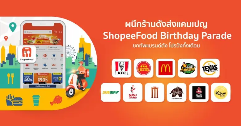ร่วมฉลองวันเกิดครั้งยิ่งใหญ่กับ ShopeeFoo...