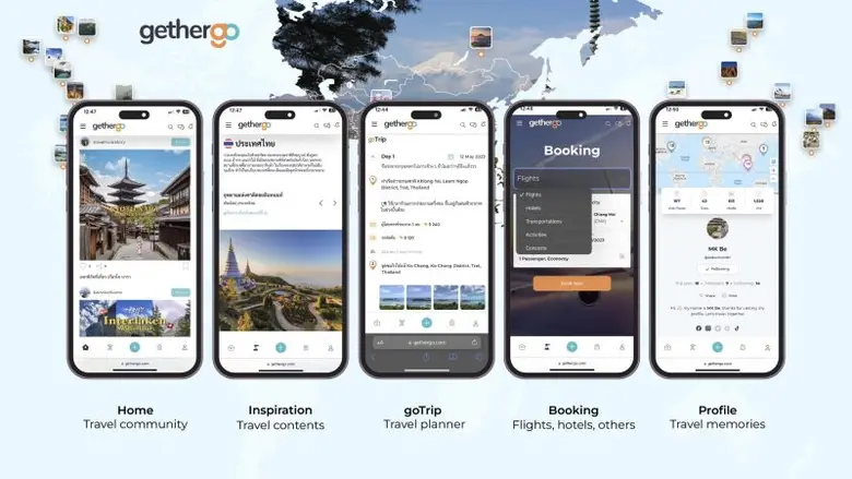 เปิดตัว gethergo แพลตฟอร์มสัญชาติไทย เพื่อขั้นกว่าของการแพลนเที่ยวที่ช่วยเติมเต็มประสบการณ์การท่องเที่ยวของนักเดินทางทุกคน