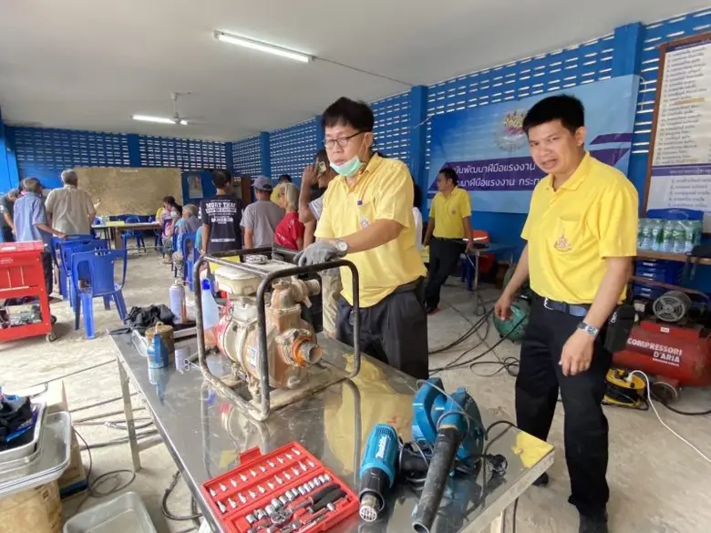 กรมพัฒน์ ขานรับ รมว.แรงงาน "พิพัฒน์" สั่งฟื้นฟูผู้ประสบอุทกภัยภาคเหนือหลังน้ำลด