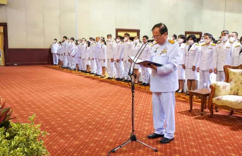 มหาวิทยาลัยรามคำแหง จัดงานน้อมรำลึกในพระม...