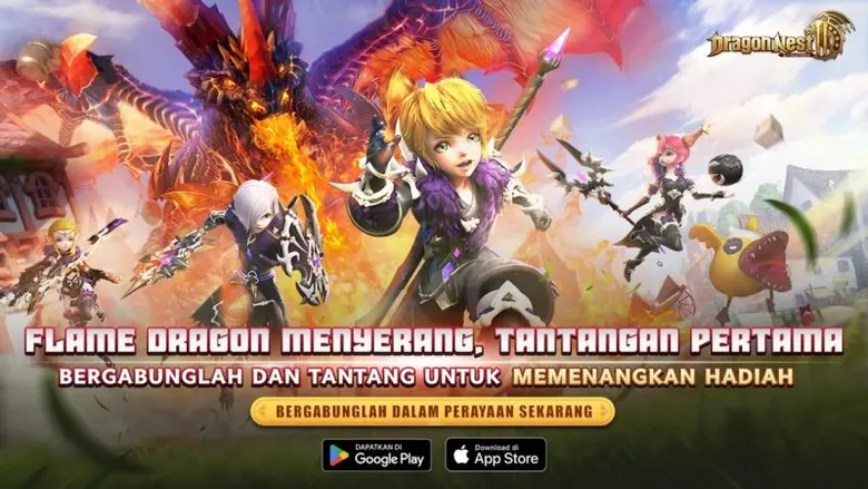 Dragon Nest 2: Evolution - อัปเดตแพทช์ Flame Dragon ใหม่ พร้อมกิจกรรมเฉลิมฉลองครบรอบเปิดเกม 100 วัน!