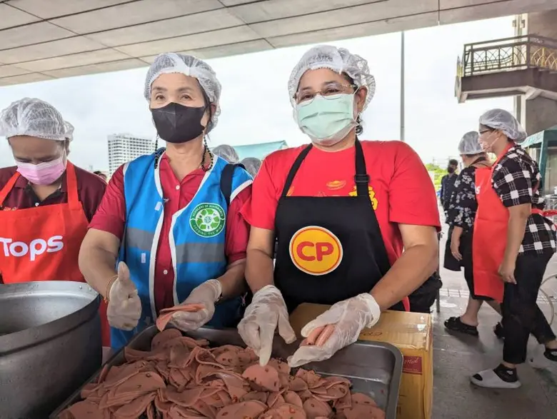 ซีพีเอฟ ร่วมสนับสนุนอาหารส่วนเกินให้ SOS ปรุงแจกชุมชน รับ"วันอาหารโลก"