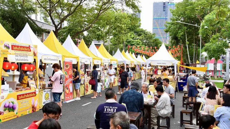 สวนหลวงสามย่านจัดยิ่งใหญ่เทศกาลกินเจทั่วทั้งย่าน อิ่มบุญ อิ่มกาย สบายใจ ได้กุศล ตลอด 9 วัน 25-23 ตุลาคม 2566