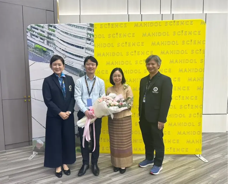 อธิการบดี ม.พะเยา เข้ารับรางวัลศิษย์เก่าดีเด่น คณะวิทยาศาสตร์ มหาวิทยาลัยมหิดล ประจำปี 2566