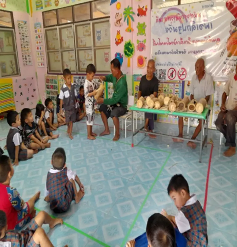 "การสร้างประสบการณ์เรียนรู้ให้เด็กปฐมวัยบ...