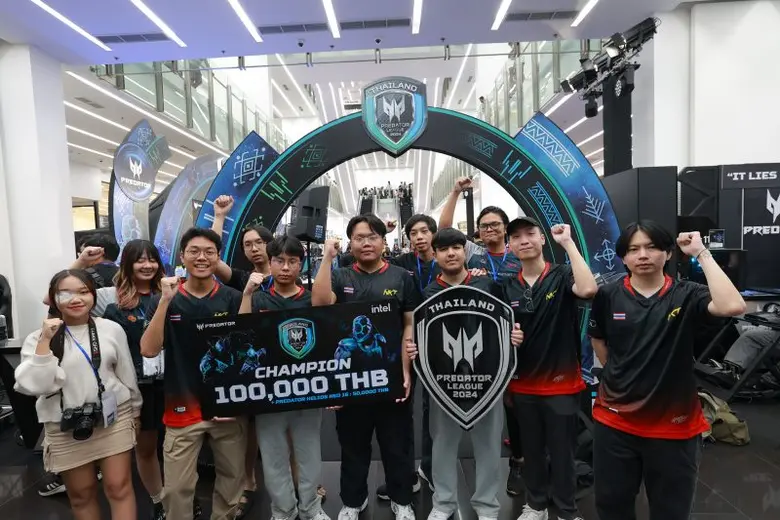 ทีม NKT คว้าแชมป์จากการแข่งขัน Thailand P...