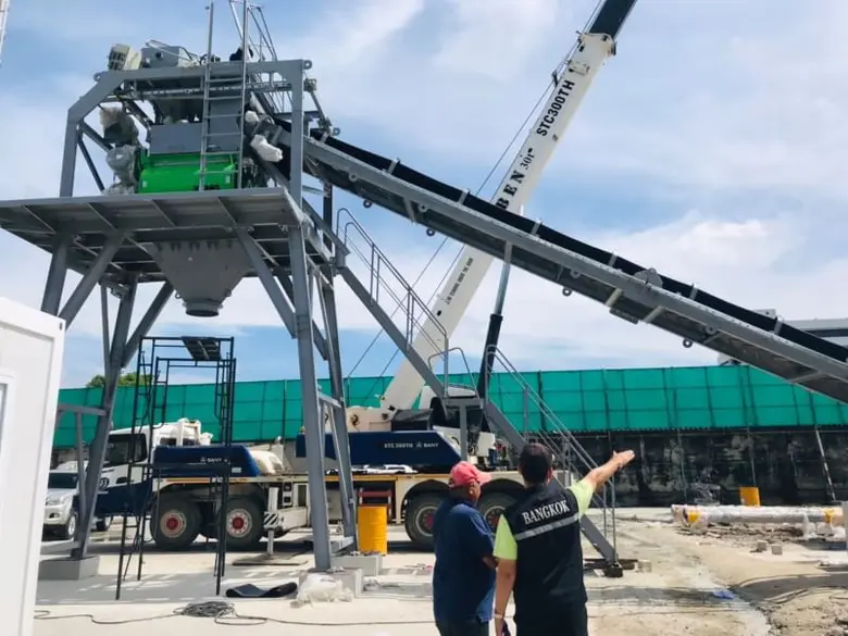 เขตมีนบุรีเข้มงวดมาตรการป้องกันฝุ่น PM2.5 ในแพลนท์ปูน - งดการเผาในที่โล่ง