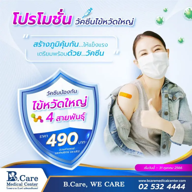 หลายๆ ท่าน มักเข้าใจว่า "โรคไข้หวัดใหญ่" ...