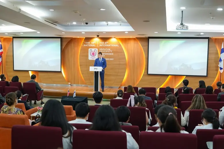 ม.ศรีปทุม เปิดเวที SPUCON2023 การแลกเปลี่ยนและนำเสนอความรู้ ผลงานวิจัยและนวัตกรรมสู่การพัฒนาที่ยั่งยืน