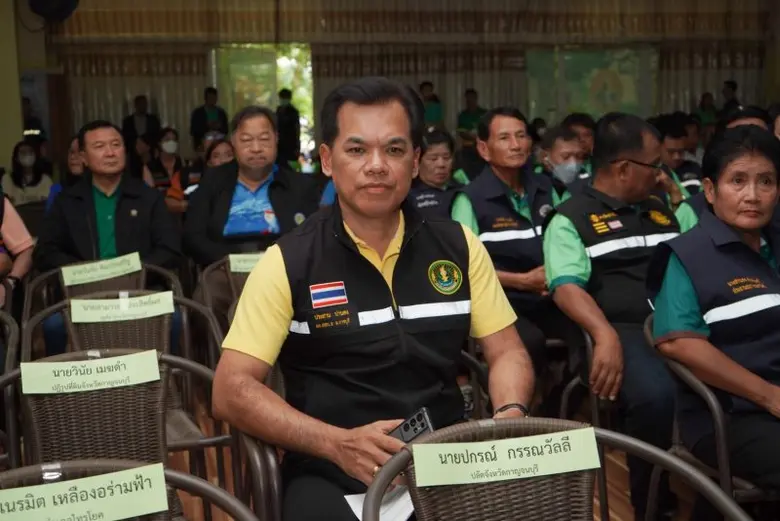 สสก.2 จ.ราชบุรี ร่วมลงพื้นที่การตรวจราชการของรัฐมนตรีว่าการกระทรวงเกษตรและสหกรณ์ จังหวัดกาญจนบุรี