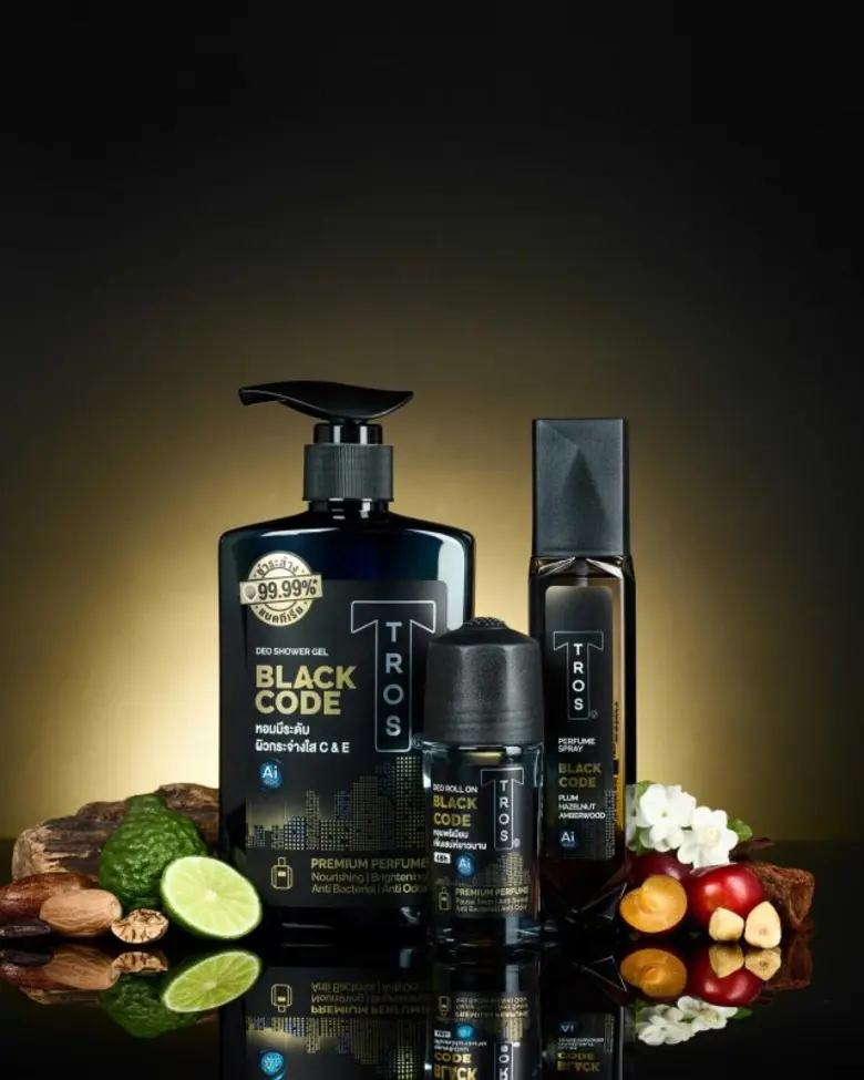 ทรอส สร้างปรากฏการณ์ความหอมเกินต้าน เปิดตัว ทรอส แบล็ค โค้ด ซีรีส์ โค้ดความหอมพรีเมียมสุดเท่ ใหม่ล่าสุด เติมเต็มเสน่ห์หลายมิติให้หนุ่มๆ มั่นใจทุกช่วงเวลา