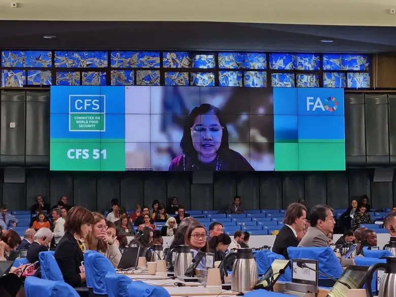 นางสาวกาญจนา ขวัญเมือง รองเลขาธิการสำนักง...