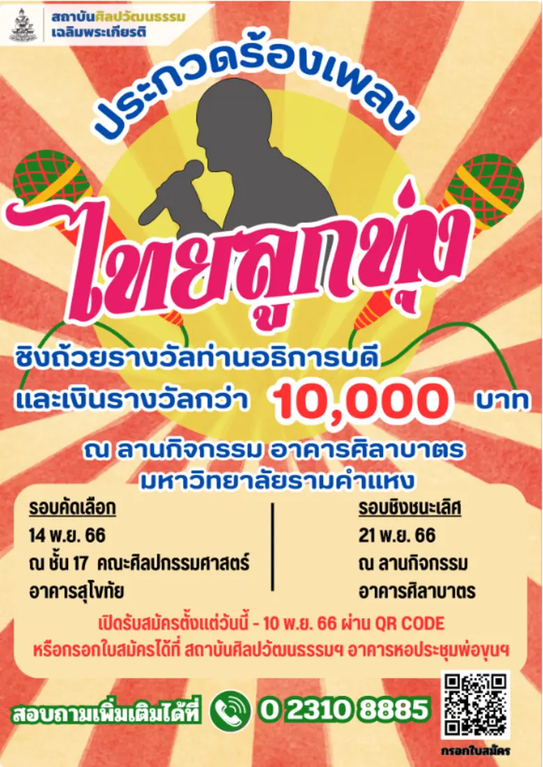 มหาวิทยาลัยรามคำแหง จัดโครงการสืบสานศิลปว...