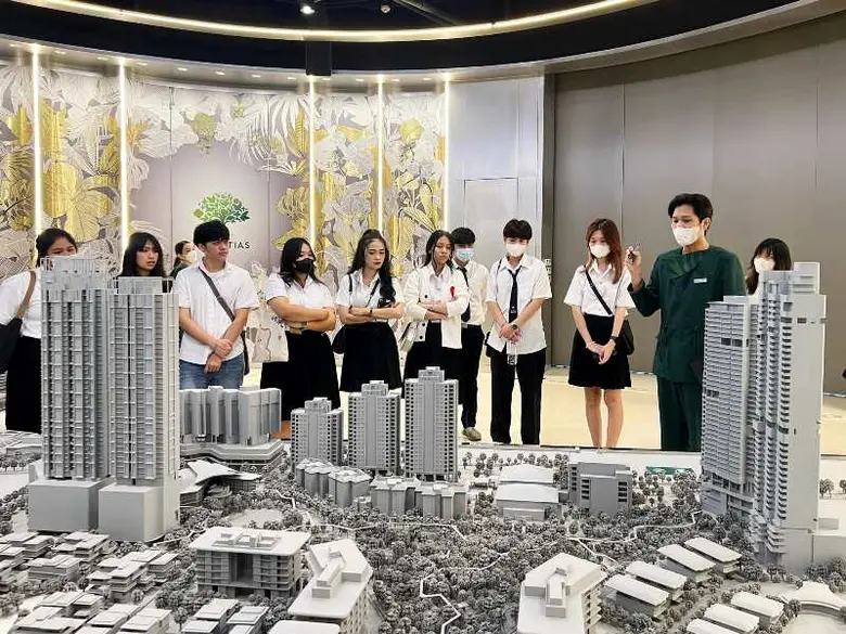 เปิดประสบการณ์เรียนรู้นอกห้องเรียน เด็กสาขาการออกแบบภายใน SODA SPU โครงการ The Forestias by MQDC