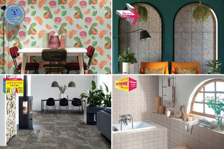 บุญถาวรออกไอเดียใหม่เลือกกระเบื้องง่าย ตรงใจด้วย "Tile Expo Choices"