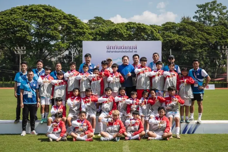 สาธิตประสานมิตร (ฝ่ายประถม)  ครองเจ้าเหรียญทอง 3 สมัย ปิดฉากกีฬาสาธิตสามัคคี ครั้งที่ 46  "ฉัททันต์เกมส์"