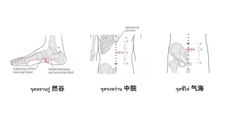 หมอจีนแนะนำ กด 3 จุด กินอร่อยย่อยง่าย โดย คลินิกการแพทย์แผนจีนหัวเฉียว
