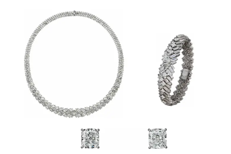 ยลโฉมเซ็ทเครื่องประดับเพชรจากคาร์เทียร์ทั้งหมด 52.9 กะรัต ที่คิมเบอร์ลี่ แอน โวลเทมัส เลือกสวมใส่ในวันสำคัญที่สุดในชีวิต