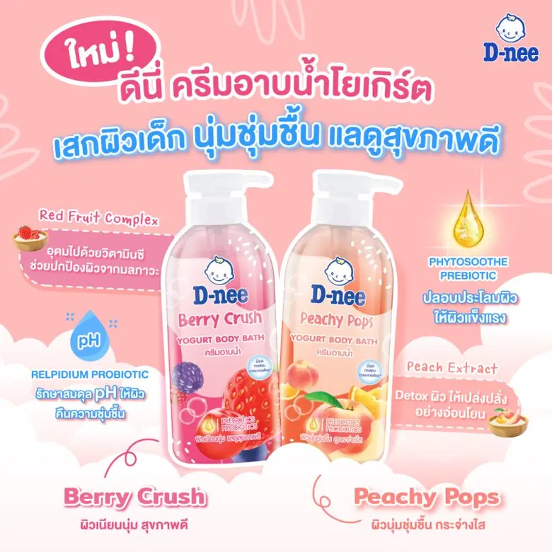 ไอเท็มใหม่ถูกใจสาวๆ "ดีนี่ ครีมอาบน้ำ สูต...