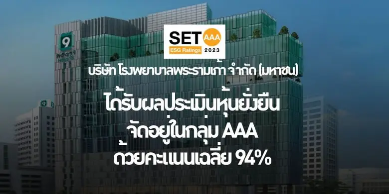บริษัท โรงพยาบาลพระรามเก้า จำกัด (มหาชน) ...
