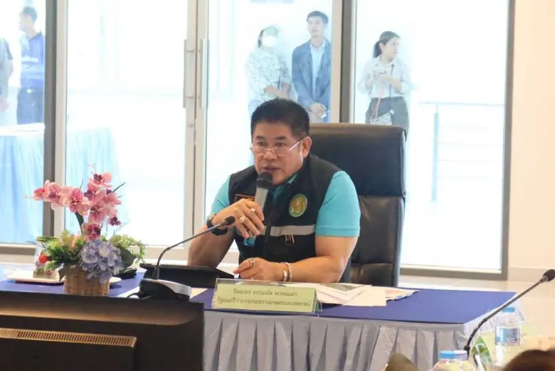 ร้อยเอก ธรรมนัส พรหมเผ่า รัฐมนตรีว่าการกร...